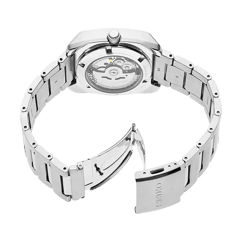 Seiko Re-Craft Inspired Automatic Blue Men's Watch- SNKP23